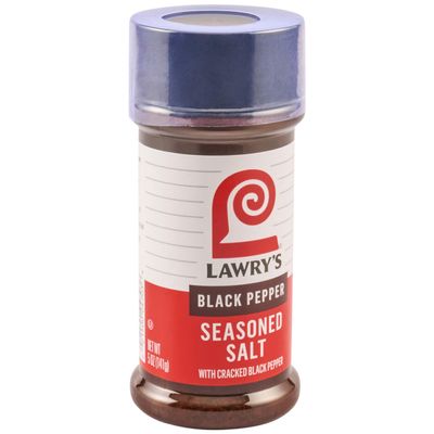 Lawry's Black Pepper Seasoned Salt, 5 oz