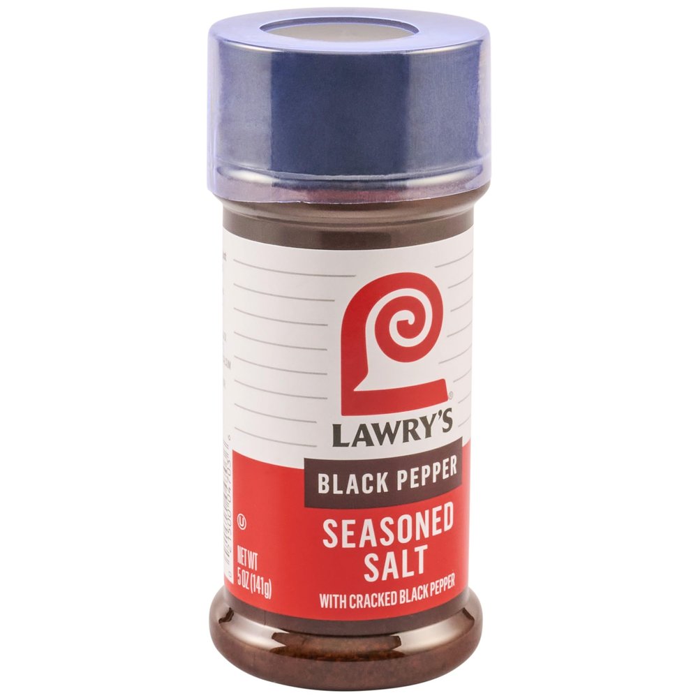 Lawry's Black Pepper Seasoned Salt, 5 oz