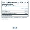 Vital Nutrients Betaine HCL Pepsin with Gentian Root Extract - Digestive Enzyme Formula to Support Protein Digestion and Nutrient Absorption* - Gluten, Dairy, Soy Free - 225 Capsules view 2