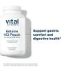 Vital Nutrients Betaine HCL Pepsin with Gentian Root Extract - Digestive Enzyme Formula to Support Protein Digestion and Nutrient Absorption* - Gluten, Dairy, Soy Free - 225 Capsules view 3