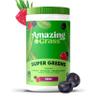 Amazing Grass Greens Blend Superfood: Super Greens Powder Smoothie Mix with Spirulina, Chlorella, Beet Root Powder, Digestive Enzymes & Probiotics, Berry, 60 Servings (Packaging May Vary) view 2