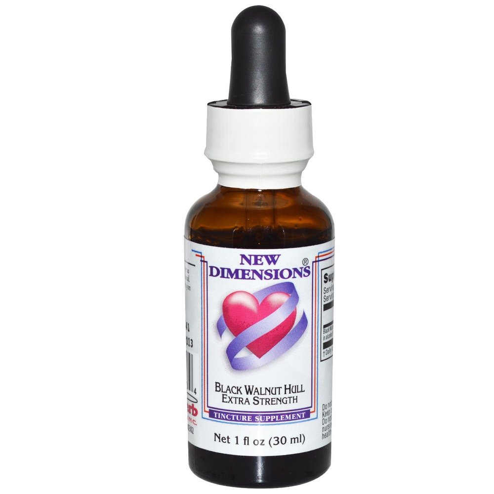 Kroeger Herb Products Black Walnut Hull Extract Extra Strength, 1 Fluid Ounce