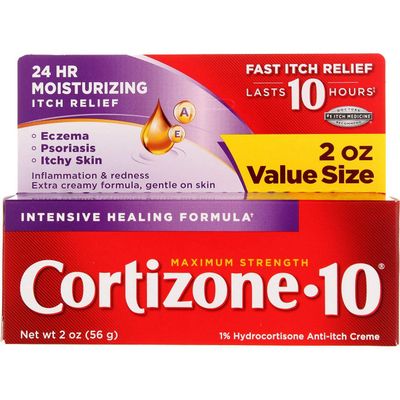 Cortizone-10 Max Strength Cortizone-10 Intensive Healing Formula, 2oz Boxes (Pack of 2)