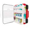 Be Smart Get Prepared First Aid Kit Hard Red Case 326 Pieces Exceeds OSHA and ANSI Guidelines 100 People - Office, Home, Car, School, Emergency, Survival, Camping, Hunting and Sports (20HBC01015REV3) view 2