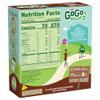 GoGo squeeZ Applesauce and Fruit Puree, Apple Cinnamon, 3.2 oz (Pack of 48), Unsweetened Fruit Snacks for Kids, Gluten Free, Nut Free and Dairy Free, BPA Free Pouches (Packaging May Vary) view 2