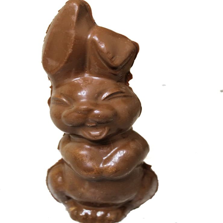 Langs Chocolates  Milk Chocolate Hollow Easter Bunny  10 Tall  Kosher  Gluten-Free  Gourmet Chocolate Bunny