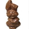 Langs Chocolates  Milk Chocolate Hollow Easter Bunny  10 Tall  Kosher  Gluten-Free  Gourmet Chocolate Bunny view 1