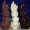 Langs Chocolates  Milk Chocolate Hollow Easter Bunny  10 Tall  Kosher  Gluten-Free  Gourmet Chocolate Bunny view 4