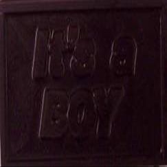10 "It's a Boy" Dark Chocolate Bars Certified Kosher