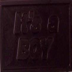10 "It's a Boy" Dark Chocolate Bars Certified Kosher