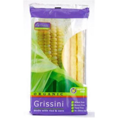 Amisa Organic - Gluten Free - Grissini - Corn & Rice - 100g