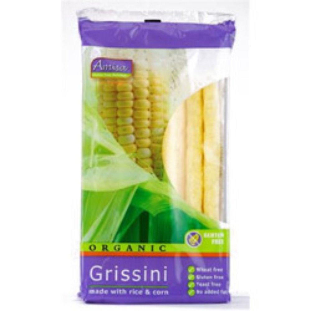 Amisa Organic - Gluten Free - Grissini - Corn & Rice - 100g