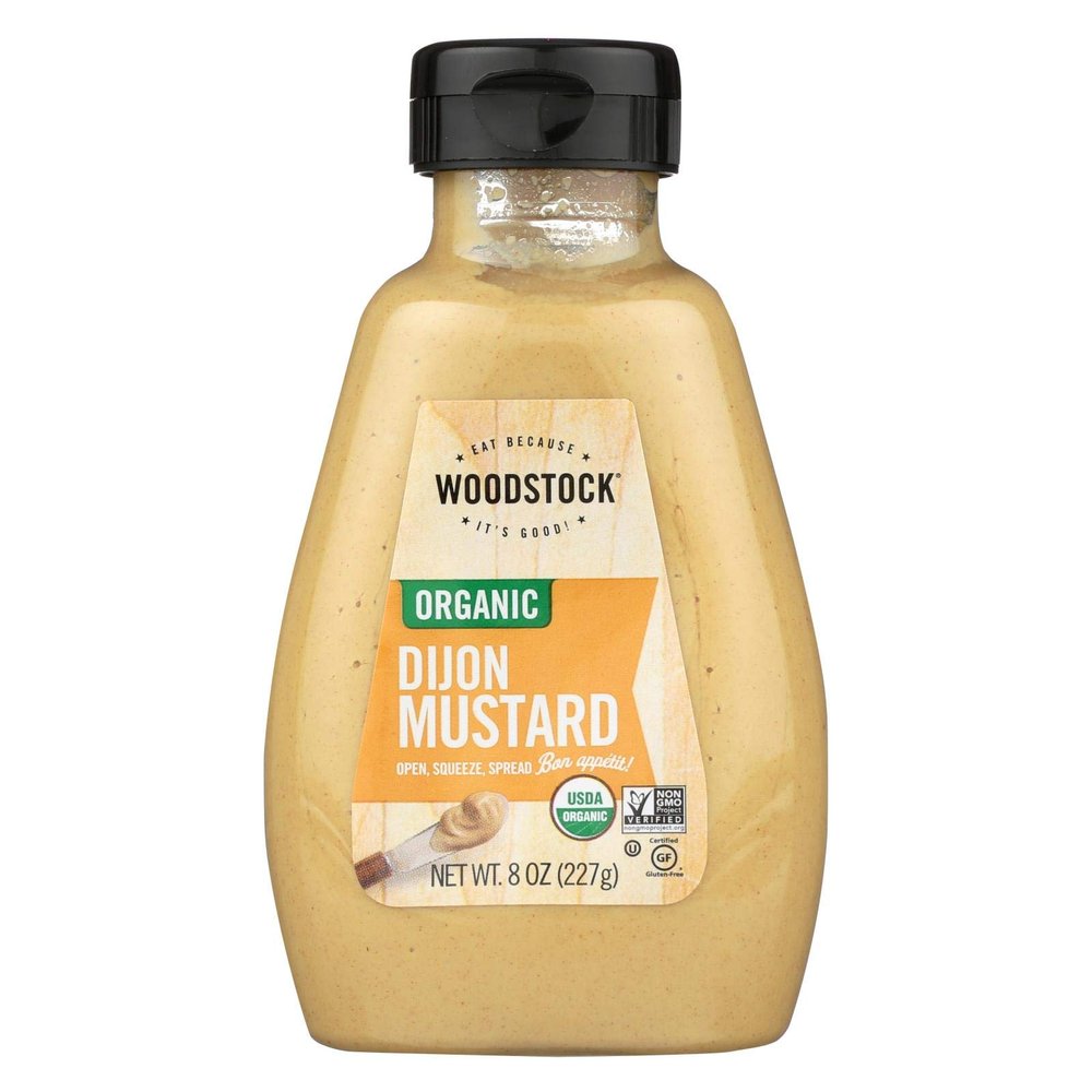 3 Savers Package:Woodstock Dijon Mustard (12x8 Oz)3