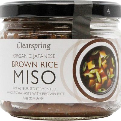 Clearspring Organic Brown Rice Miso 300g () by Clearspring