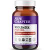 New Chapter Wholemega Fish Oil Supplement - 2000mg per Serving, Clinically Proven Wild Alaskan Salmon Oil with Omega-3 + Vitamin D3 + Astaxanthin, 120 Softgels view 1