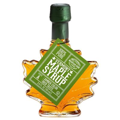3.4 oz Maple Leaf Bottle by Butternut Mountain Farm