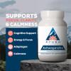 Ayush Herbs Ashwagandha Capsules - Ashwagandha for Men & Women, Ashwagandha Supplements, Pure Ashwagandha Root Powder for Stress, 500mg per Pill - 120 Vegetarian Caplets (1 Count) view 2