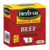 Herb-Ox Bouillon Packets Beef Instant Broth & Seasoning Sodium Free 1.1 oz Box (Gluten Free) view 1