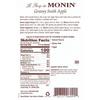 Monin - Granny Smith Apple Syrup, Great for Cocktails and Lemonades, Gluten-Free, Non-GMO (1 Liter) view 3