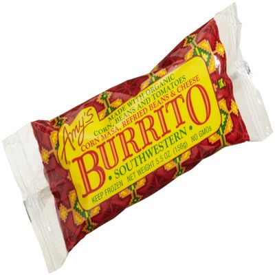 Amys Southwestern Burrito, 5.5 Ounce -- 12 per case.