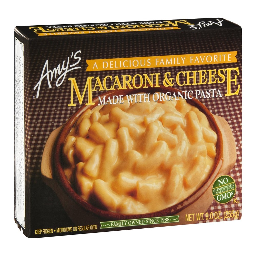 Amy's Macaroni & Cheese, Organic, 9-Ounce Boxes (Pack of 12)
