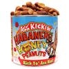Ass Kickin' Honey Roasted Peanuts, 12 Ounce Tins (Pack of 6) view 1