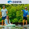 Costa del Mar, 5x7 Recycled Microfiber Cleaning Cloth, New Wave Blue, 5 x 7 view 3