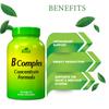 ALFA VITAMINS B Complex Formula - Daily Nutritional Supplement - B Vitamins for a Healthier Heart and Nervous System, and Natural Energy Increase - 100 Tablets view 3