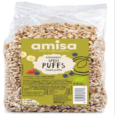 Amisa Organic - Spelt Puffs - 200g