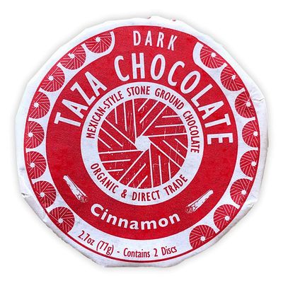 Taza Chocolate Organic Mexicano Disc 50% Dark Chocolate, Cinnamon, 2.7 Ounce (1 Count), Vegan