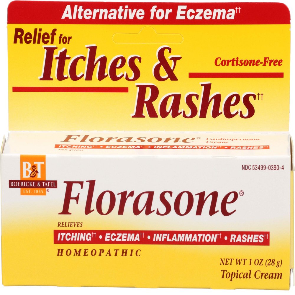 Boericke & Tafel, Cream Eczema Florasone, 1 Ounce