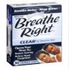 BREATHE RIGHT NASAL STRIPS,CLEAR,SM/MED, 30 CT view 1