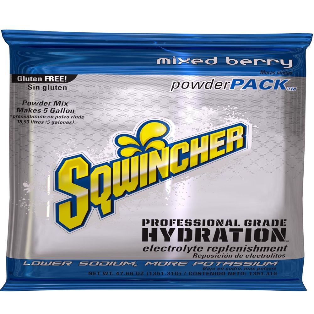 Sqwincher 5 Gallons Concentrate Powder Pack, 47.66 Ounce (Pack of 1)