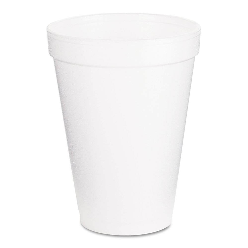 12 Oz. Med. Foam Cup - 1000 Per Case.