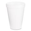12 Oz. Med. Foam Cup - 1000 Per Case. view 1