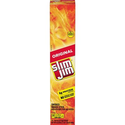 Slim Jim Meat Stick Giant, 0.9700-ounces (Pack of24)