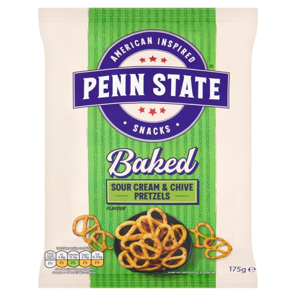 Penn State - Pretzels - Sour Cream & Chive - 175g