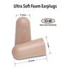 Mack's Ultra Soft Foam Earplugs, 3 Pair - 33dB Highest NRR, Comfortable Ear Plugs for Sleeping, Snoring, Travel, Concerts, Studying, Loud Noise, Work | Made in USA view 2