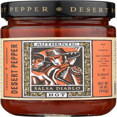 Desert Pepper Salsa Diablo 16 oz - 4 Unit Pack