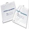 Medline Patient Plastic Belongings Bag with Drawstring, Clear, Hospital Essentials, 18" x 20", Pack of 250 view 1