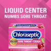 Chloraseptic Total Sore Throat + Cough Lozenges, Wild Cherry, 15 Count, 1 Pack view 2