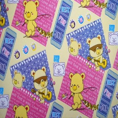 Gift Wrapping Paper - "Just for You" Bears