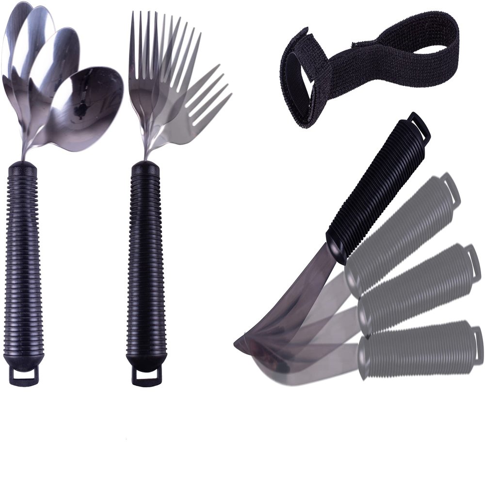 Aidapt Bendable Cutlery Set 6 Piece (Eligible for VAT Relief in The UK)