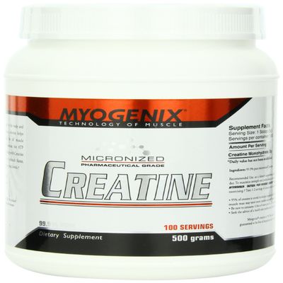Myogenix Creatine 500 Grams, 1.4