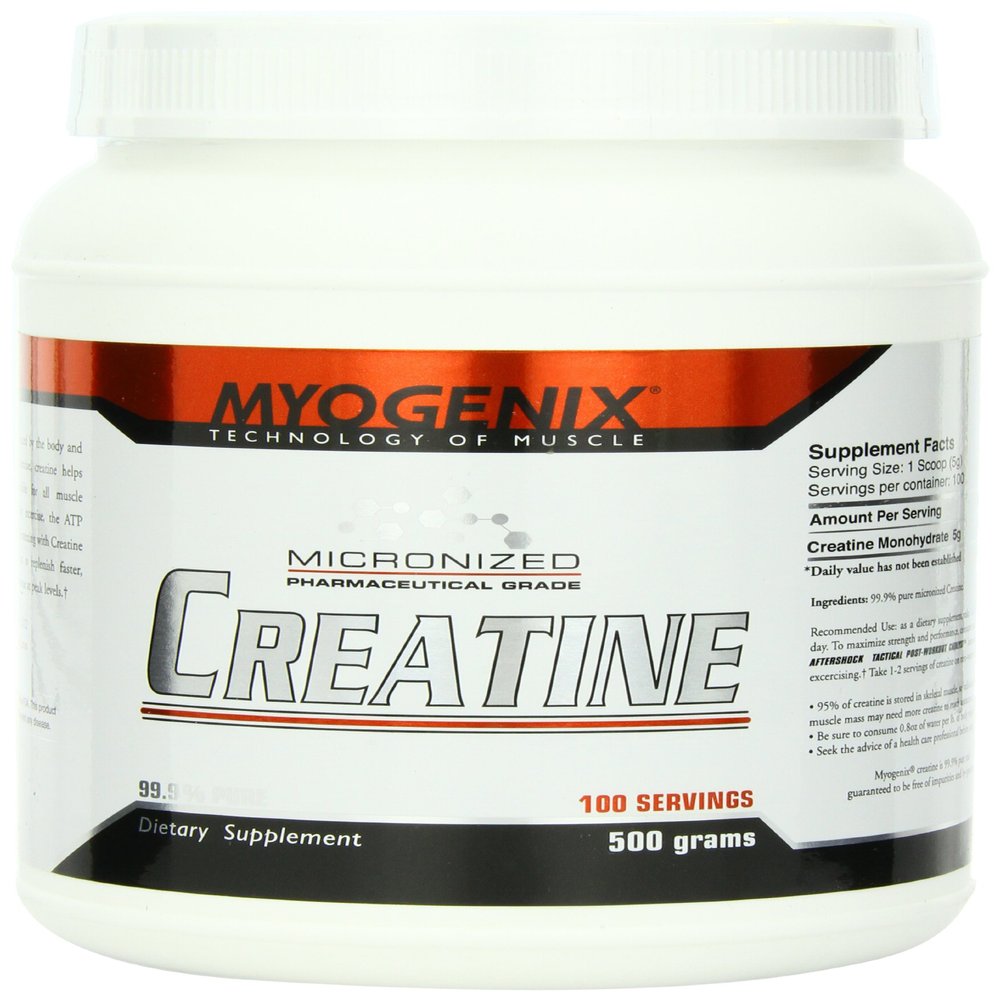 Myogenix Creatine 500 Grams, 1.4