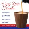 Langs Chocolates Milk Chocolate Dessert Cups 64 Count | Gourmet Chocolate Candy Cups for Desserts, Appetizers, Mini Treats & Party Favors | Bulk Entertaining & Baking Supplies view 4