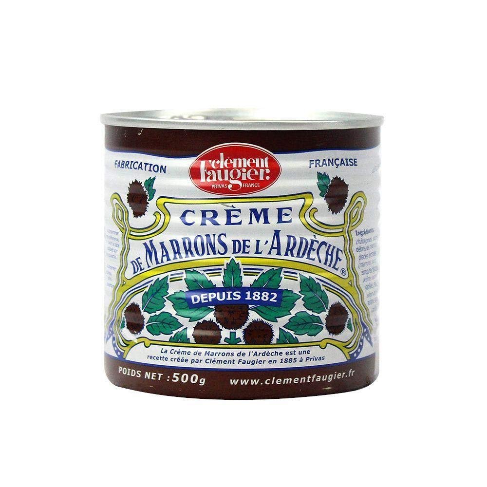 Clement Faugier Gourmet Chestnut Spread From France Vanilla 17.5 oz
