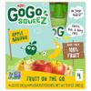 GoGo squeeZ Applesauce and Fruit Puree, Apple Banana, 3.2 oz (Pack of 4), Unsweetened Fruit Snacks for Kids, Gluten Free, Nut Free and Dairy Free, BPA Free Pouches (Packaging May Vary) view 3