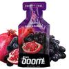 Boom Nutrition - Carb Boom Energy Gel - Fruit-Flavored Energy Gels - Workout Gel - Energy Gel for Cycling - Running Gel - Natural Energy Gel - Grape Pomegranate (24 Pack) view 1