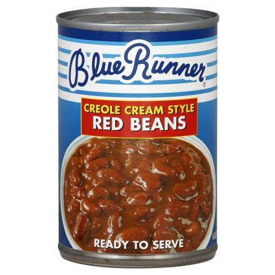 Blue Runner Bean Red Cream Style, 16 oz